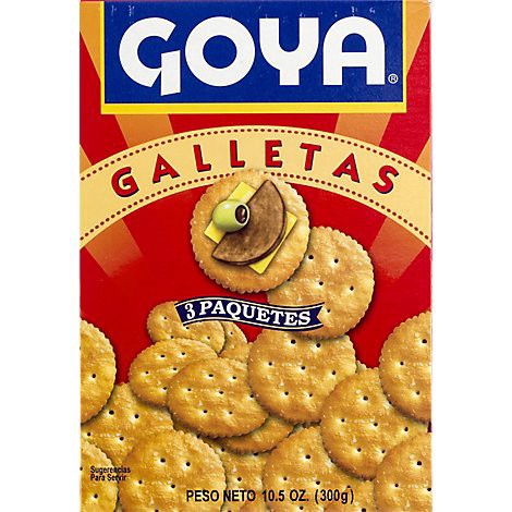 slide 1 of 1, Goya Crackers Snack - 10.5 Oz, 10.5 oz