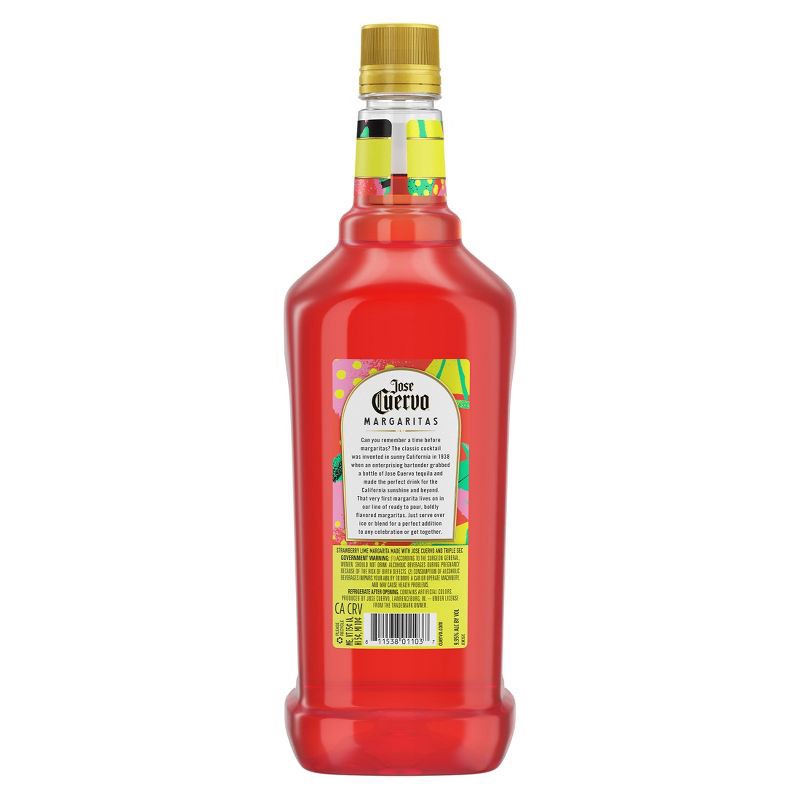 slide 3 of 11, Jose Cuervo Strawberry Lime Margarita - 1.75L Bottle, 1.75 liter