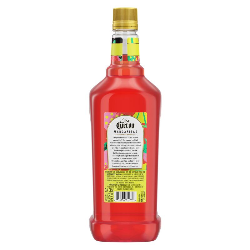 slide 3 of 11, Jose Cuervo Strawberry Lime Margarita - 1.75L Bottle, 1.75 liter