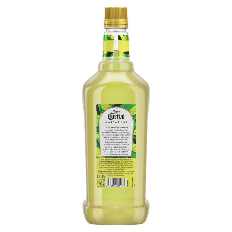 slide 3 of 17, Jose Cuervo Classic Lime Margaritas - 1.75L Bottle, 1.75 liter