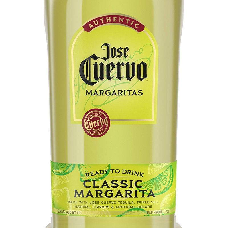 slide 4 of 17, Jose Cuervo Classic Lime Margaritas - 1.75L Bottle, 1.75 liter