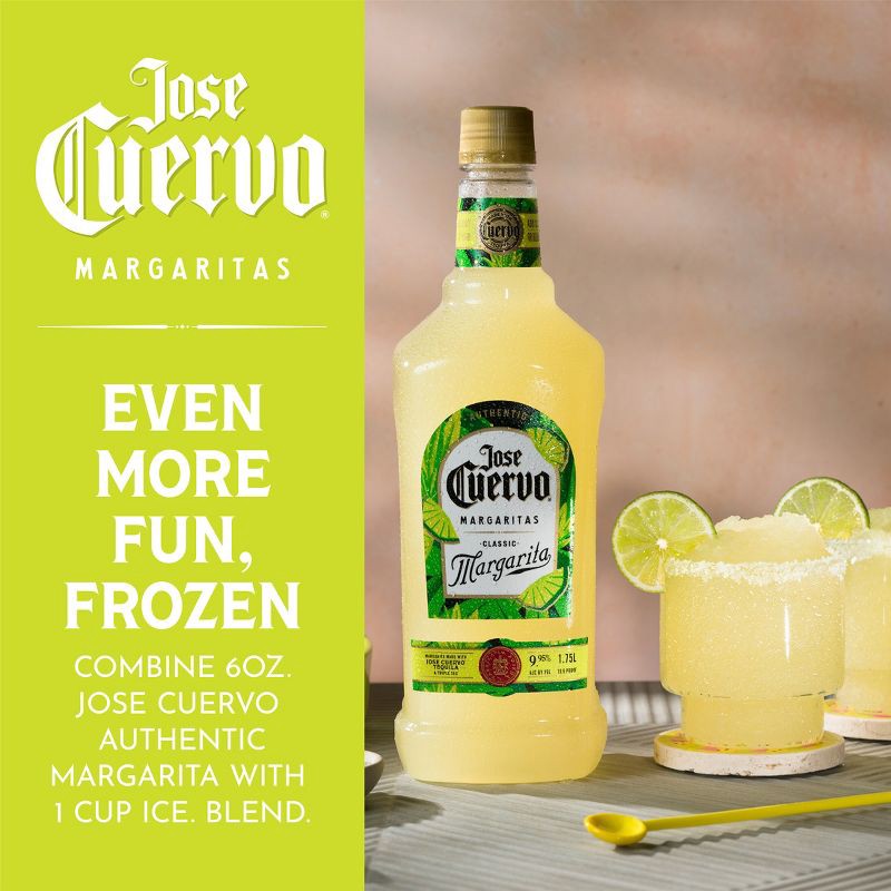 slide 7 of 17, Jose Cuervo Classic Lime Margaritas - 1.75L Bottle, 1.75 liter