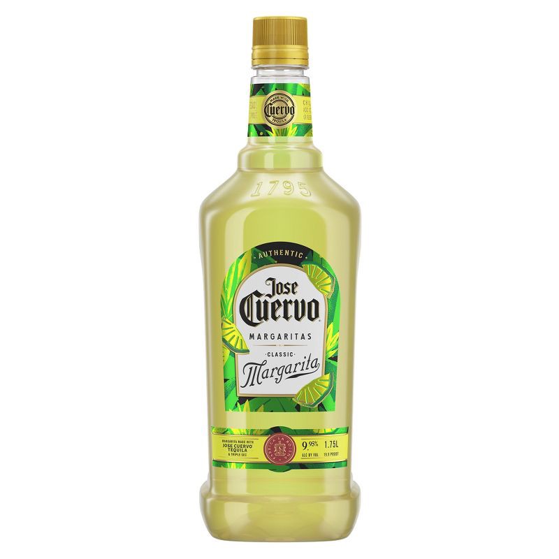 slide 1 of 17, Jose Cuervo Classic Lime Margaritas - 1.75L Bottle, 1.75 liter