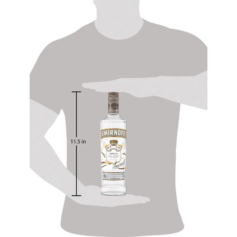 slide 8 of 9, Smirnoff Twist of Vanilla Flavored Vodka - 750ml Bottle, 750 ml