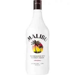 Malibu Coconut Caribbean Rum - 1.75L Bottle