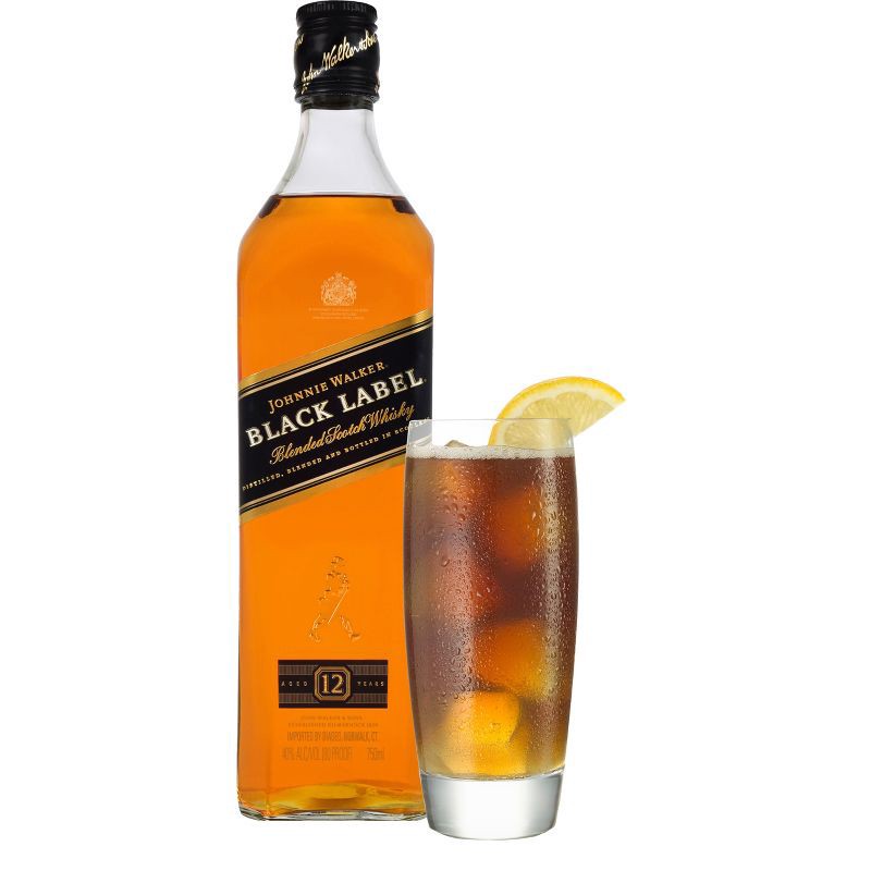 slide 3 of 12, Johnnie Walker Black Label Scotch Whisky - 750ml Bottle, 750 ml