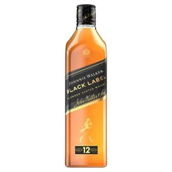 Johnnie Walker Black Label Scotch Whisky - 750ml Bottle