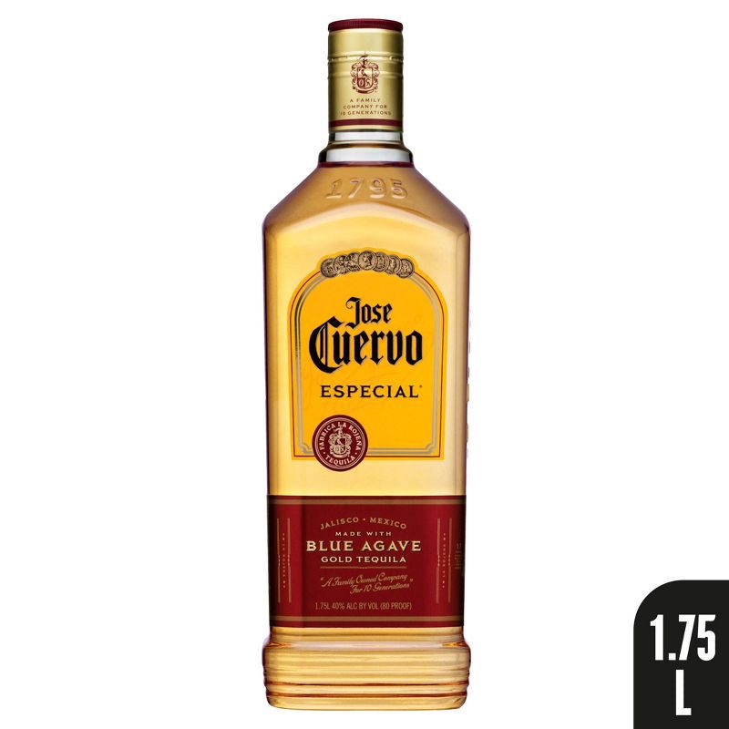 slide 3 of 10, Jose Cuervo Especial Gold Tequila - 1.75L Bottle, 1.75 liter