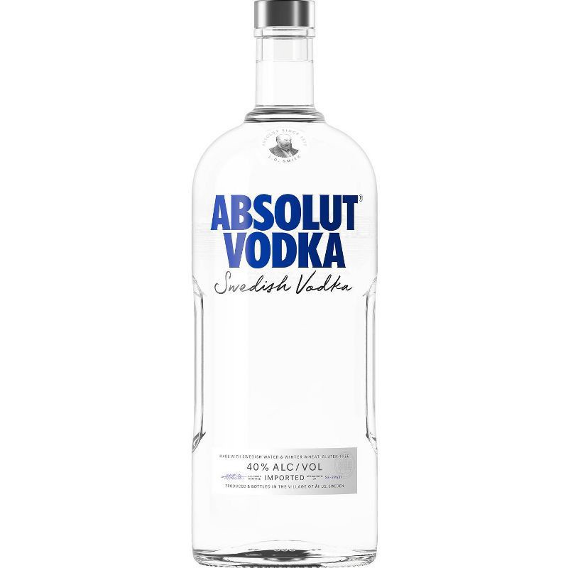 slide 1 of 6, Absolut Vodka - 1.75L Bottle, 1.75 liter