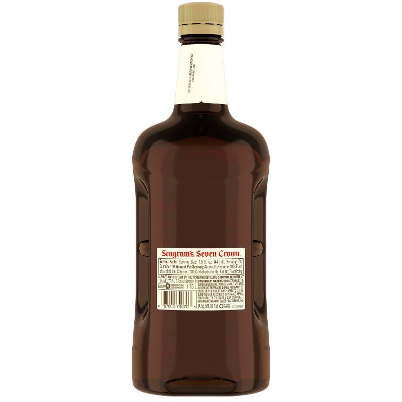 slide 8 of 9, Seagram's 7 Crown American Whiskey - 1.75L Bottle, 1.75 liter
