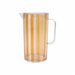 Everyday Living Cabana Stripe Pitcher - Marigold, 1 ct