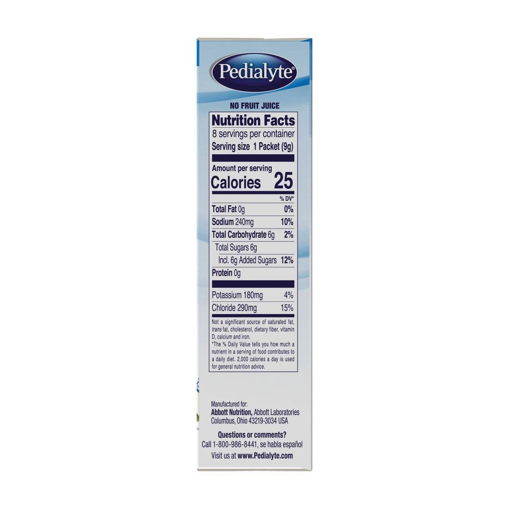 slide 2 of 7, Pedialyte Oral Electrolyte Solution Powder, 8 ct
