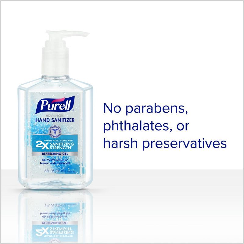 slide 7 of 7, Purell Refreshing Hand Sanitizer Pump - 8 fl oz, 8 fl oz