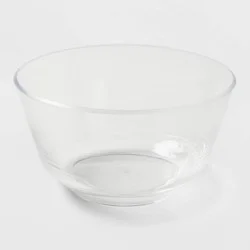 211oz Large Plastic Serving Bowl - Room Essentials™: Clear Trifle, Salad, Popcorn Bowl, Dishwasher-Safe