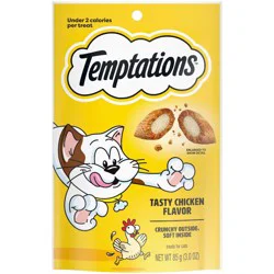 Temptations Tasty Chicken Crunchy Cat Treats - 3oz