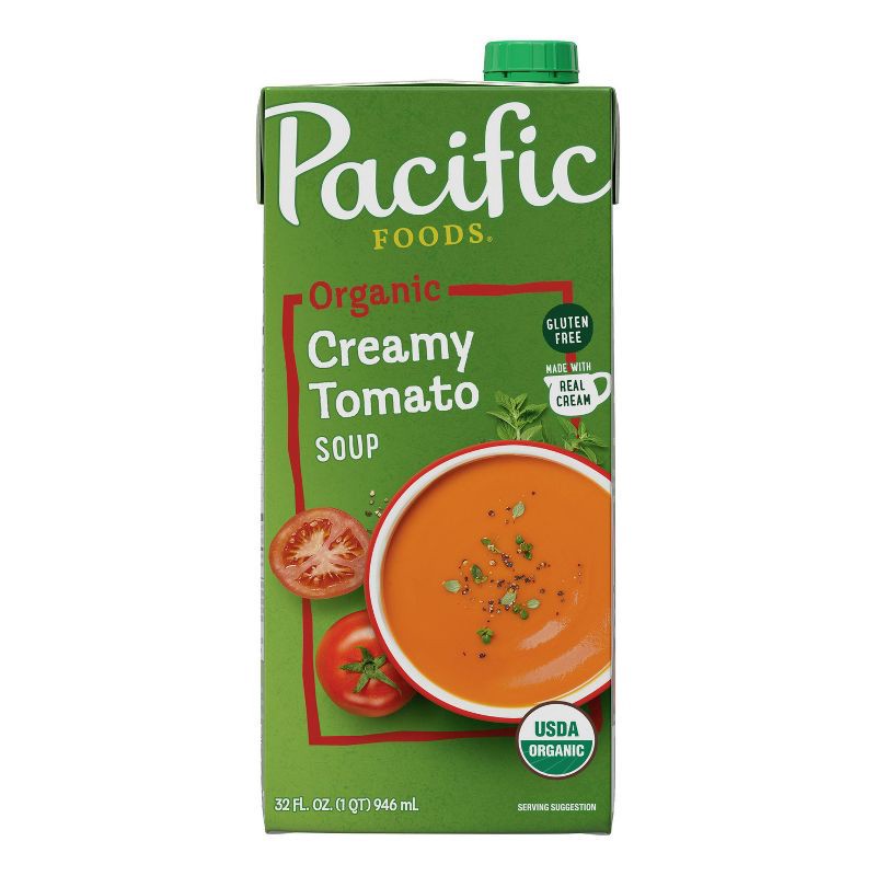 slide 7 of 11, Pacific Foods Organic Gluten Free Creamy Tomato Soup - 32oz, 32 oz
