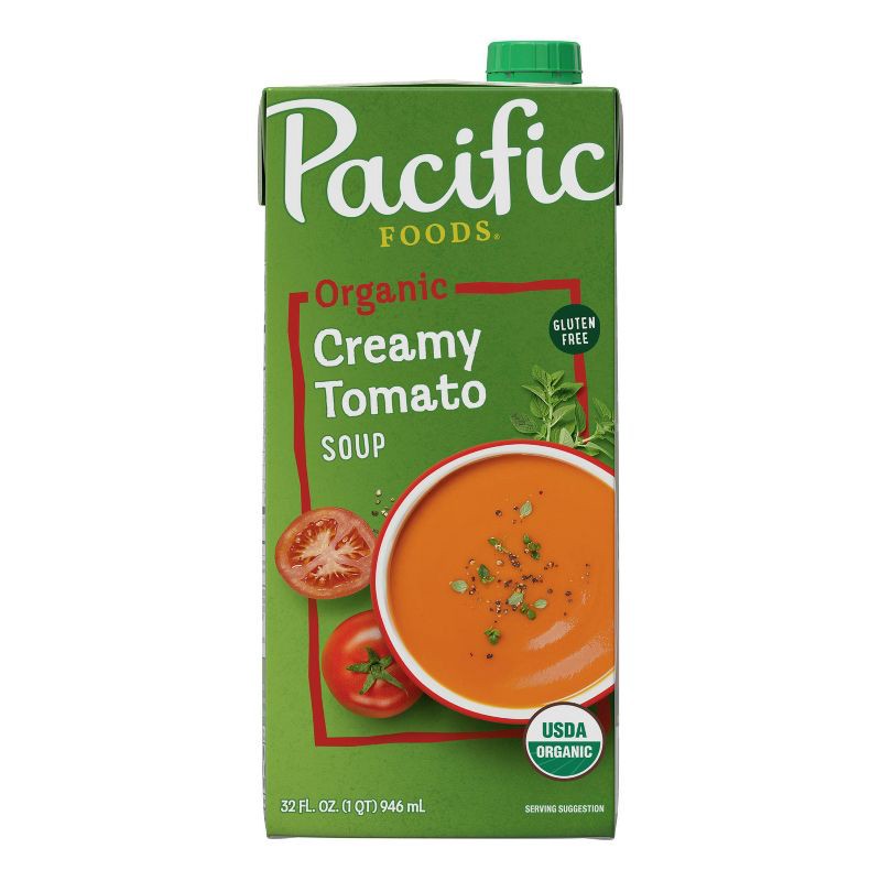 slide 8 of 11, Pacific Foods Organic Gluten Free Creamy Tomato Soup - 32oz, 32 oz