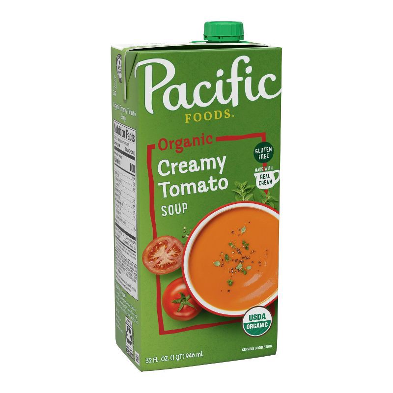 slide 1 of 11, Pacific Foods Organic Gluten Free Creamy Tomato Soup - 32oz, 32 oz