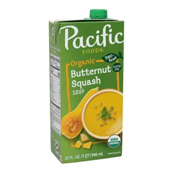 Pacific Foods Plant Based Organic Gluten Free Vegan Creamy Butternut Squash Soup - 32 fl oz
