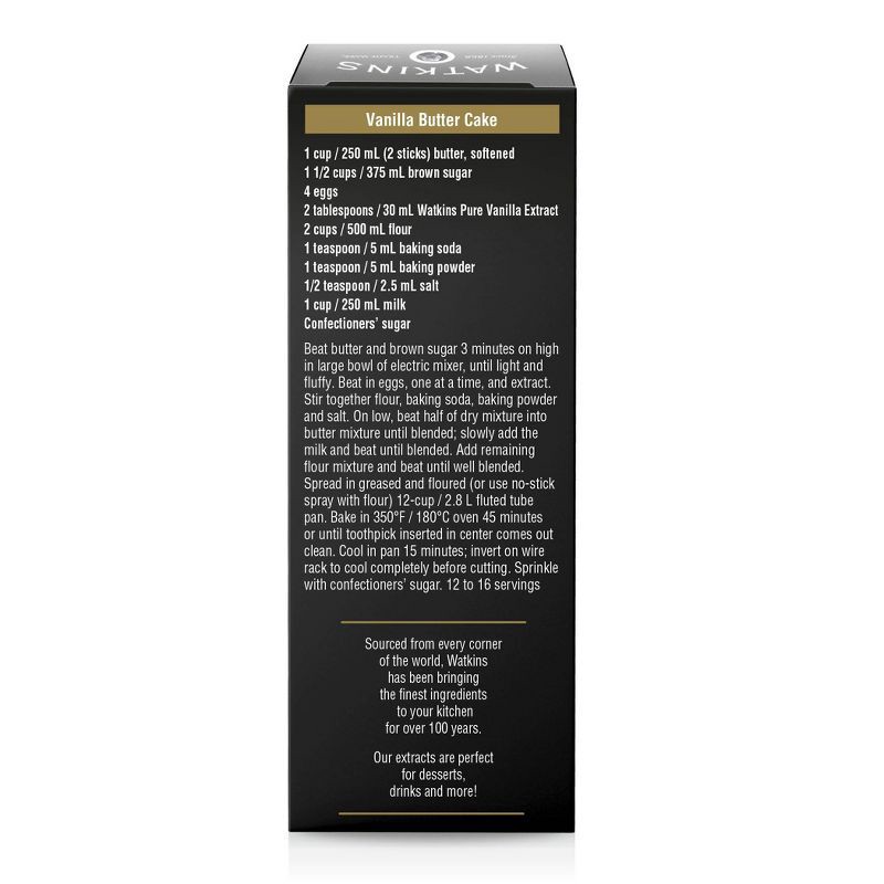 slide 3 of 3, Watkins Pure Vanilla Extract with Madagascar Vanilla Beans 2oz, 2 oz