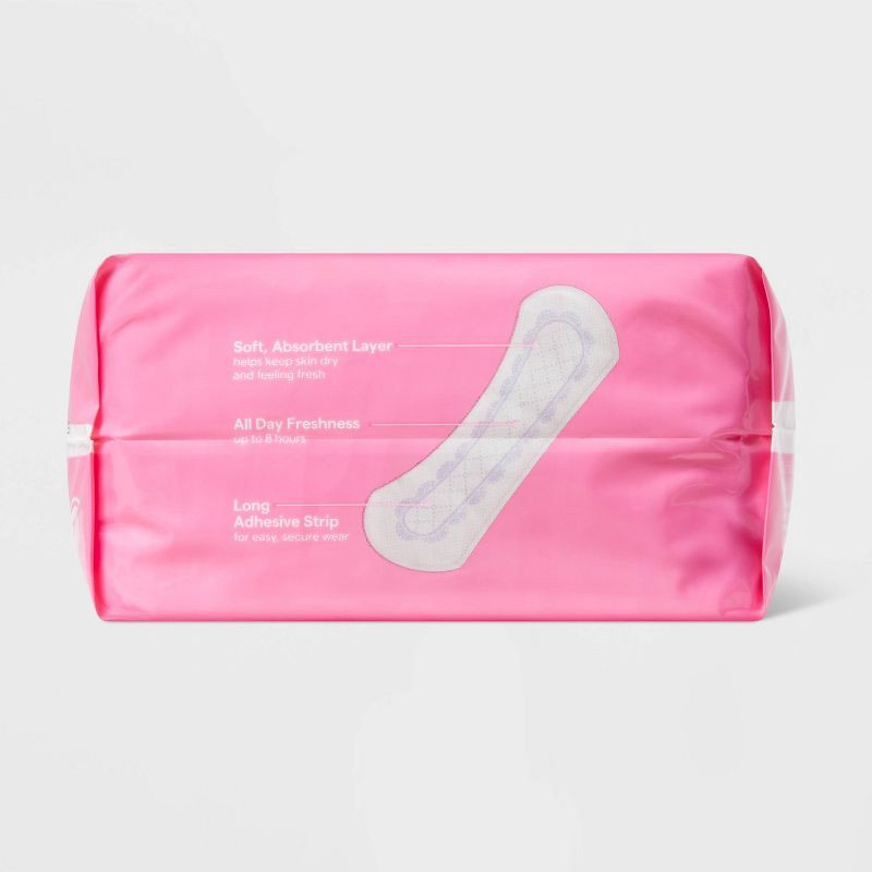slide 3 of 3, Panty Liners - Very Light Absorbency - Long - 44ct - up&up™, 44 ct