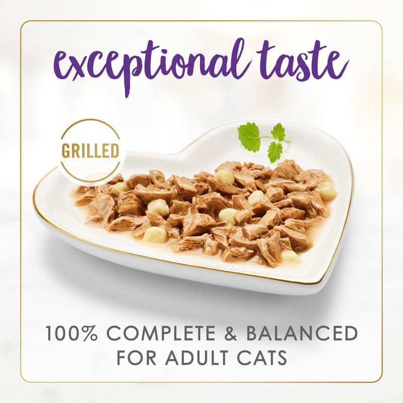 slide 4 of 10, Purina Fancy Feast Delights with Cheddar Grilled Gourmet Wet Cat Food Turkey & Cheddar Cheese Feast In Gravy - 3oz, 3 oz