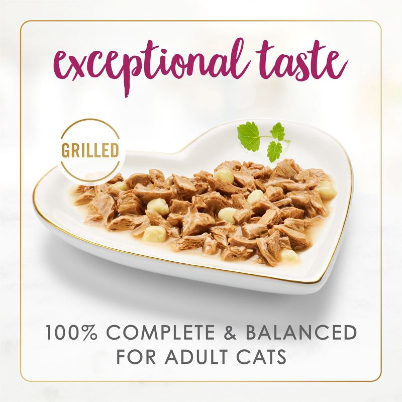 slide 4 of 10, Purina Fancy Feast Delights with Cheddar Grilled Gourmet Wet Cat Food Chicken & Cheddar Cheese Feast In Gravy - 3oz, 3 oz