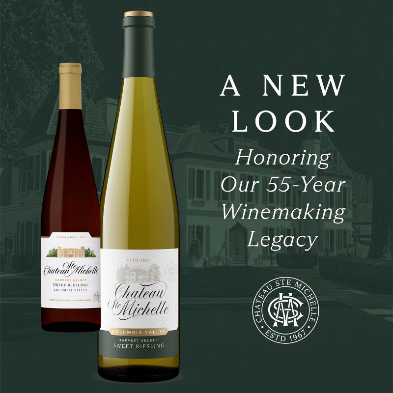 slide 2 of 8, Chateau Ste Michelle Chateau Ste. Michelle Harvest Select Riesling White Wine - 750ml Bottle, 750 ml