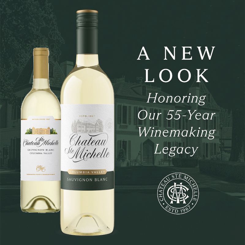 slide 2 of 6, Chateau Ste Michelle Chateau Ste. Michelle Sauvignon Blanc White Wine - 750ml Bottle, 750 ml