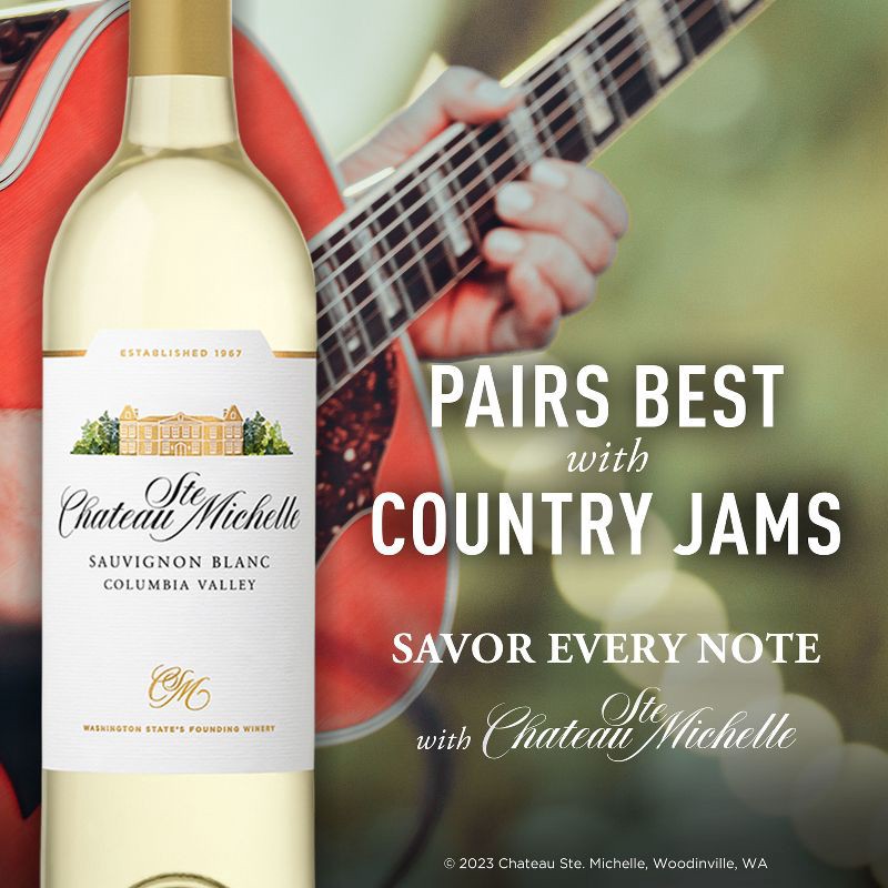 slide 5 of 7, Chateau Ste Michelle Chateau Ste. Michelle Sauvignon Blanc White Wine - 750ml Bottle, 750 ml