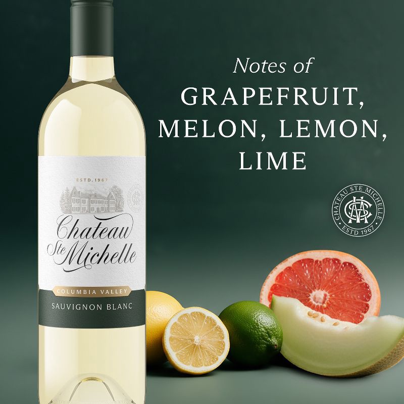 slide 5 of 6, Chateau Ste Michelle Chateau Ste. Michelle Sauvignon Blanc White Wine - 750ml Bottle, 750 ml