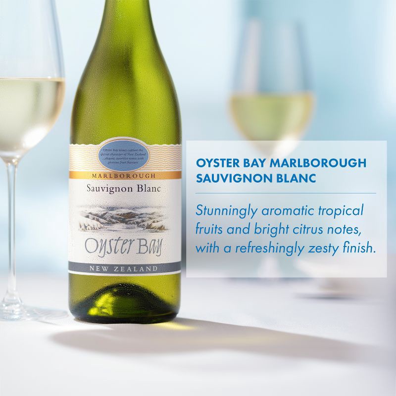 slide 3 of 7, Oyster Bay Sauvignon Blanc White Wine - 750ml Bottle, 750 ml