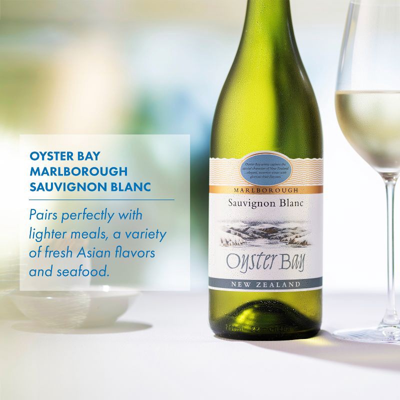 slide 4 of 7, Oyster Bay Sauvignon Blanc White Wine - 750ml Bottle, 750 ml