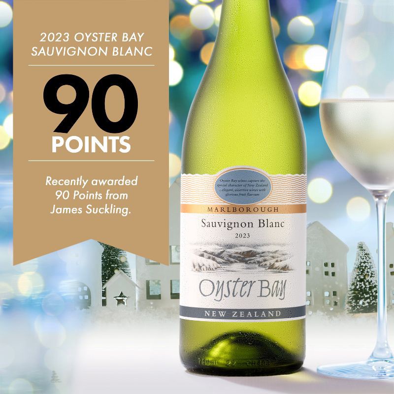 slide 5 of 12, Oyster Bay Sauvignon Blanc White Wine - 750ml Bottle, 750 ml