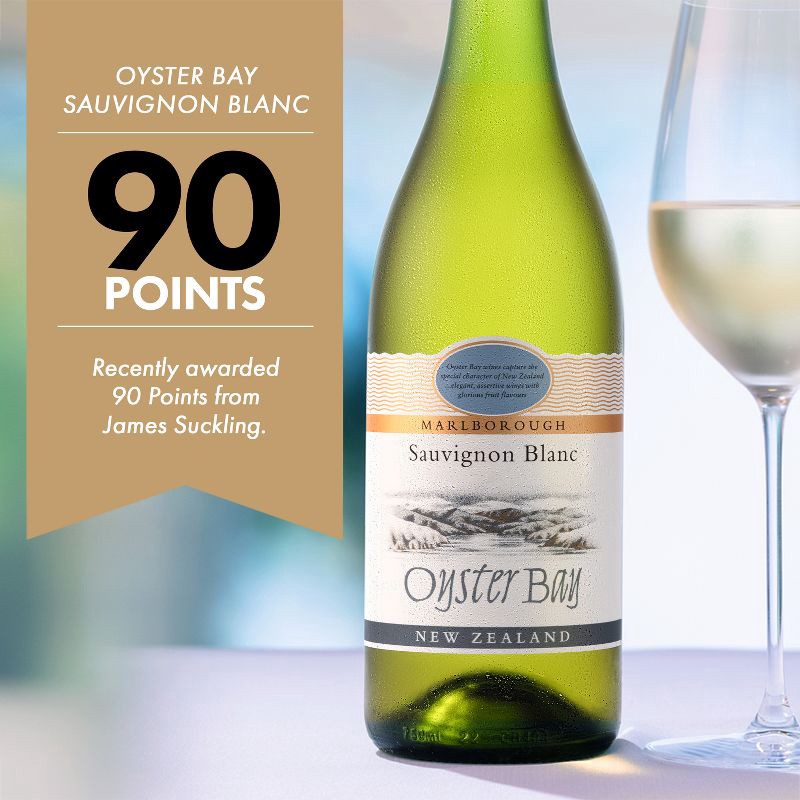slide 6 of 7, Oyster Bay Sauvignon Blanc White Wine - 750ml Bottle, 750 ml