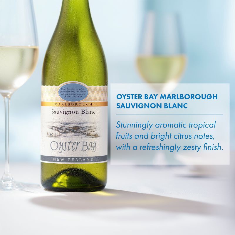 slide 7 of 12, Oyster Bay Sauvignon Blanc White Wine - 750ml Bottle, 750 ml