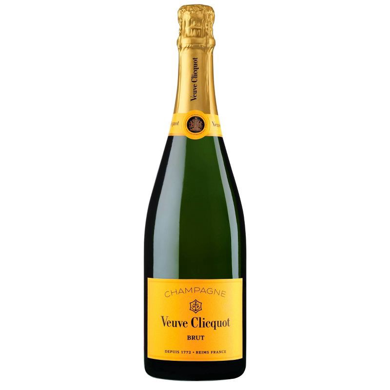 slide 1 of 7, Veuve Clicquot Yellow Label Brut Champagne - 750ml Bottle, 750 ml