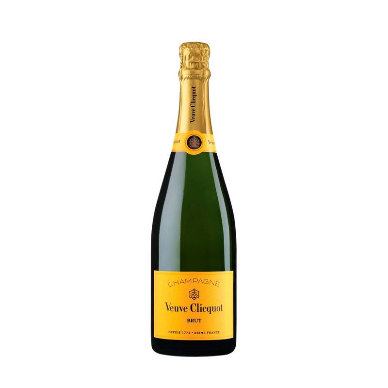 slide 1 of 5, Veuve Clicquot Yellow Label Brut Champagne - 750ml Bottle, 750 ml