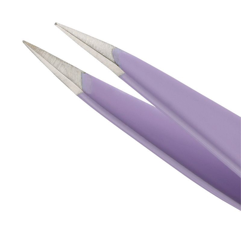 slide 2 of 8, Tweezerman Mini Slant and Point Tweezer Combo Set, 1 ct