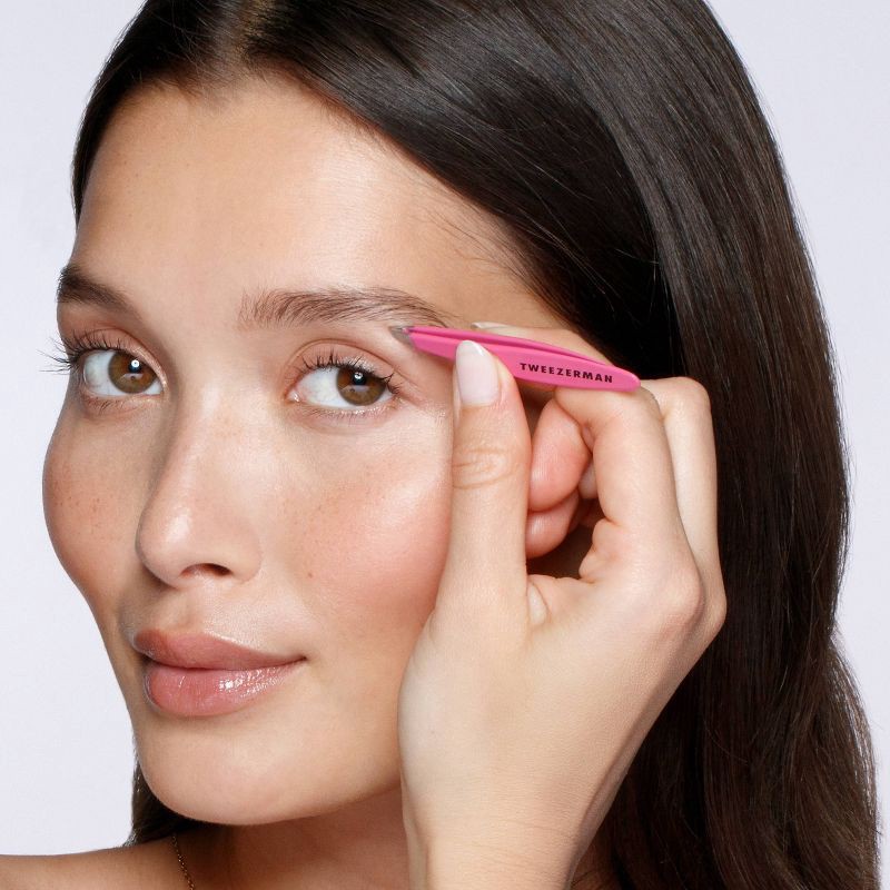 slide 5 of 8, Tweezerman Mini Slant and Point Tweezer Combo Set, 1 ct