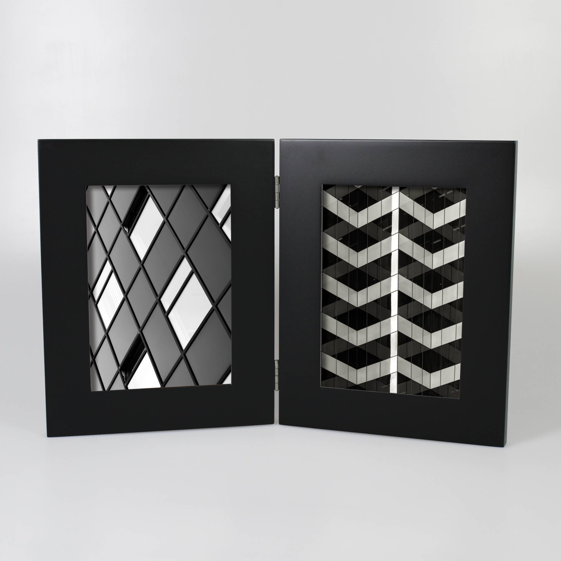slide 1 of 4, 25" x 7" Wide Single Picture Frame Black - Made By Design, 1 ct