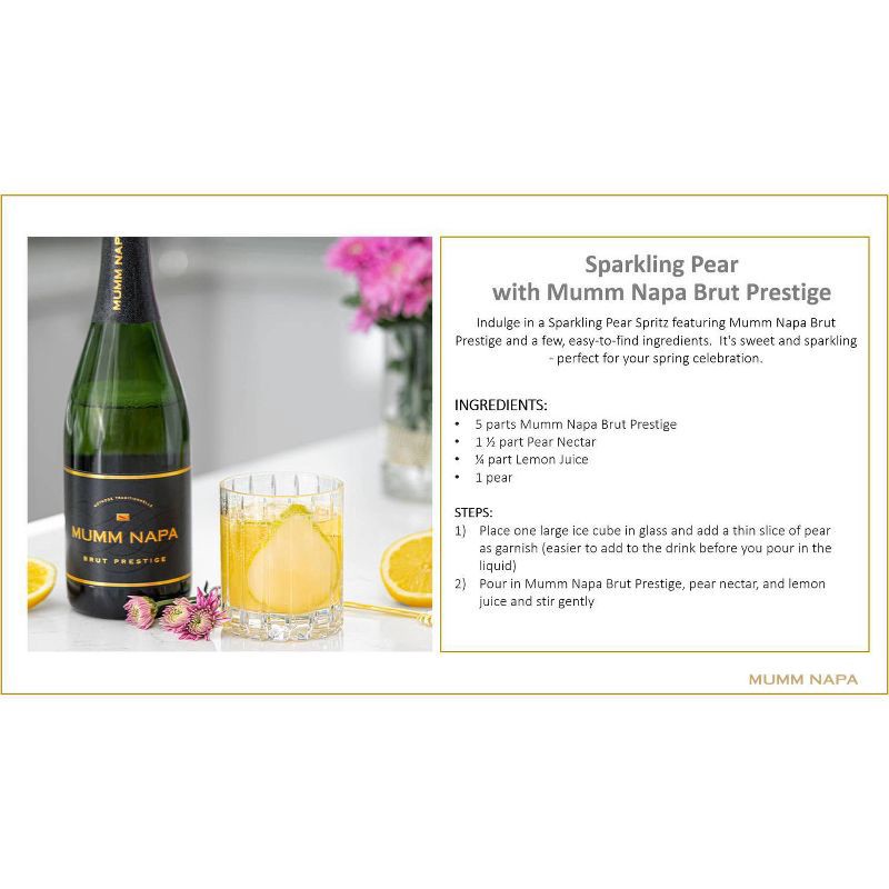 Mumm Sparkling Wine Brut Prestige - 750ml Bottle