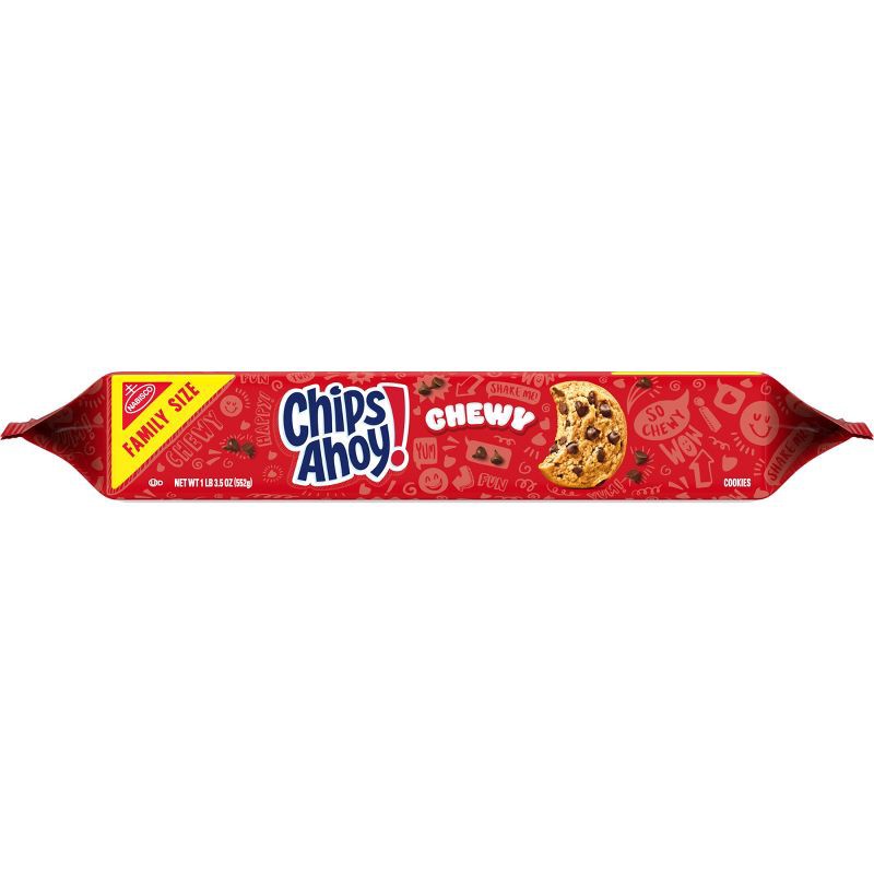 slide 11 of 12, Chips Ahoy! Chocolate Chip - Chewy Cookies - Family Size - 19.5oz, 19.5 oz