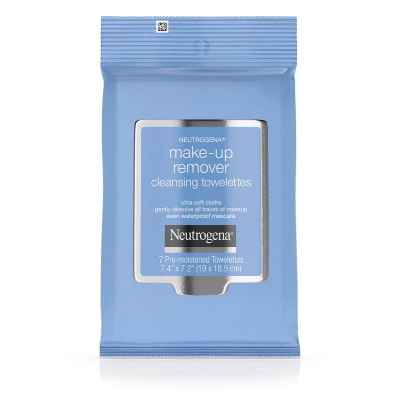 slide 1 of 5, Neutrogena Makeup Remover Cleansing Towelettes - 7ct, 7 ct