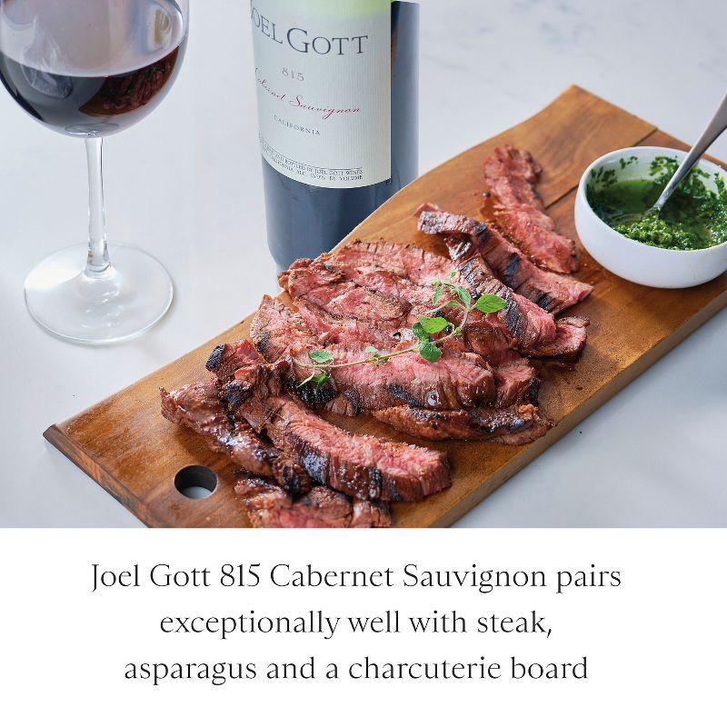 slide 5 of 7, Joel Gott Cabernet Sauvignon 815 Red Wine - 750ml Bottle, 750 ml