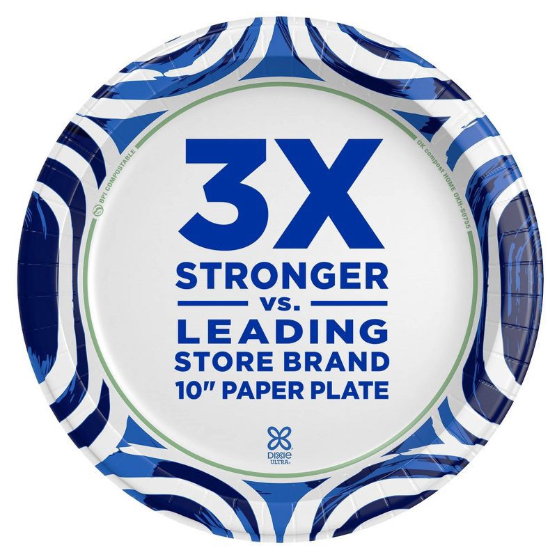 slide 4 of 7, Dixie Ultra 10 1/16" Paper Plates - 22ct, 22 ct