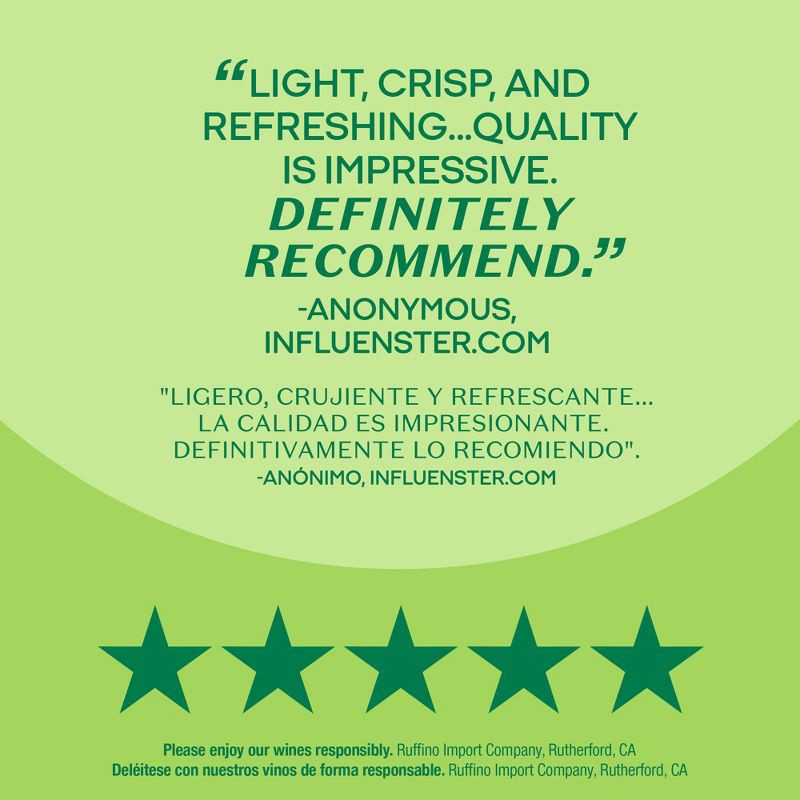 slide 12 of 16, Ruffino Lumina DOC Pinot Grigio Italian White Wine - 750ml Bottle, 750 ml