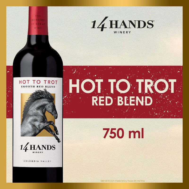 slide 3 of 8, 14 Hands Winery 14 Hands Red Blend Wine - 750ml Bottle, 750 ml