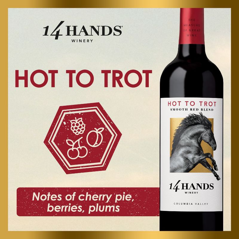 slide 5 of 8, 14 Hands Winery 14 Hands Red Blend Wine - 750ml Bottle, 750 ml