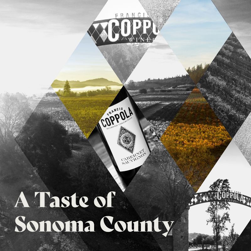 slide 4 of 7, Francis Coppola Diamond Ivory Label Cabernet Sauvignon Red Wine - 750ml Bottle, 750 ml